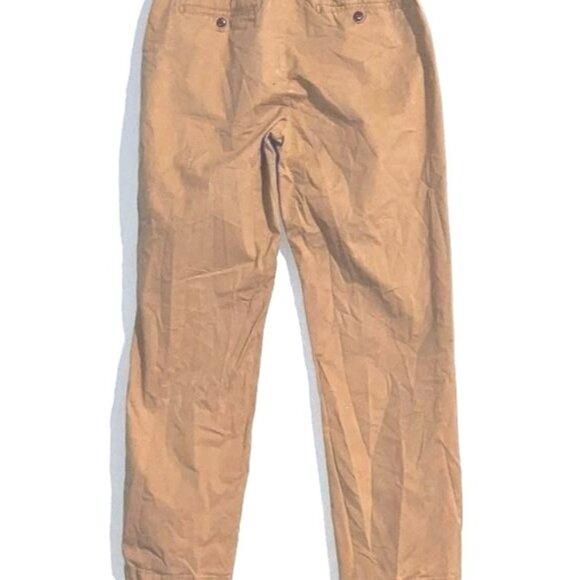 Kirkland Signature Khaki Pants Sz 36 x 32 Men's Flat Front High Waisted Straight - Picture 2 of 3
